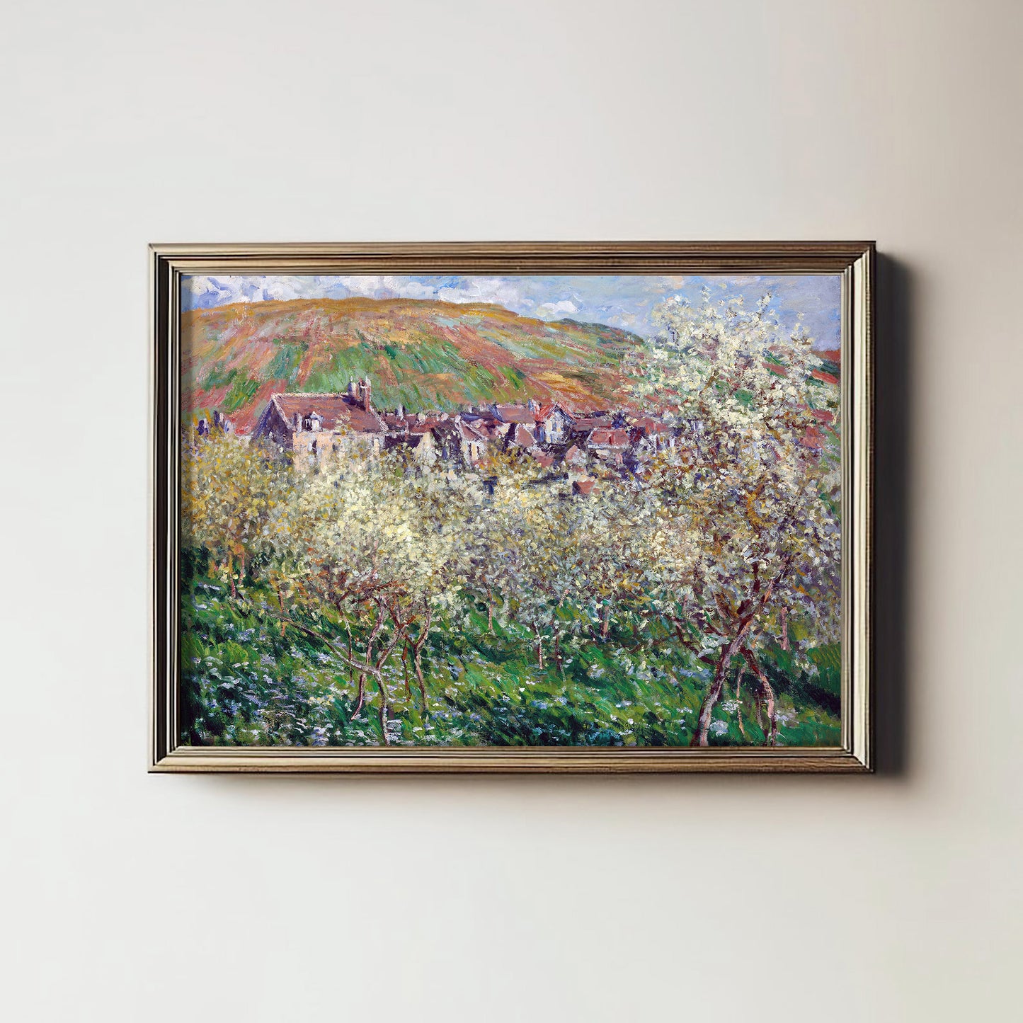 Springtime Village View