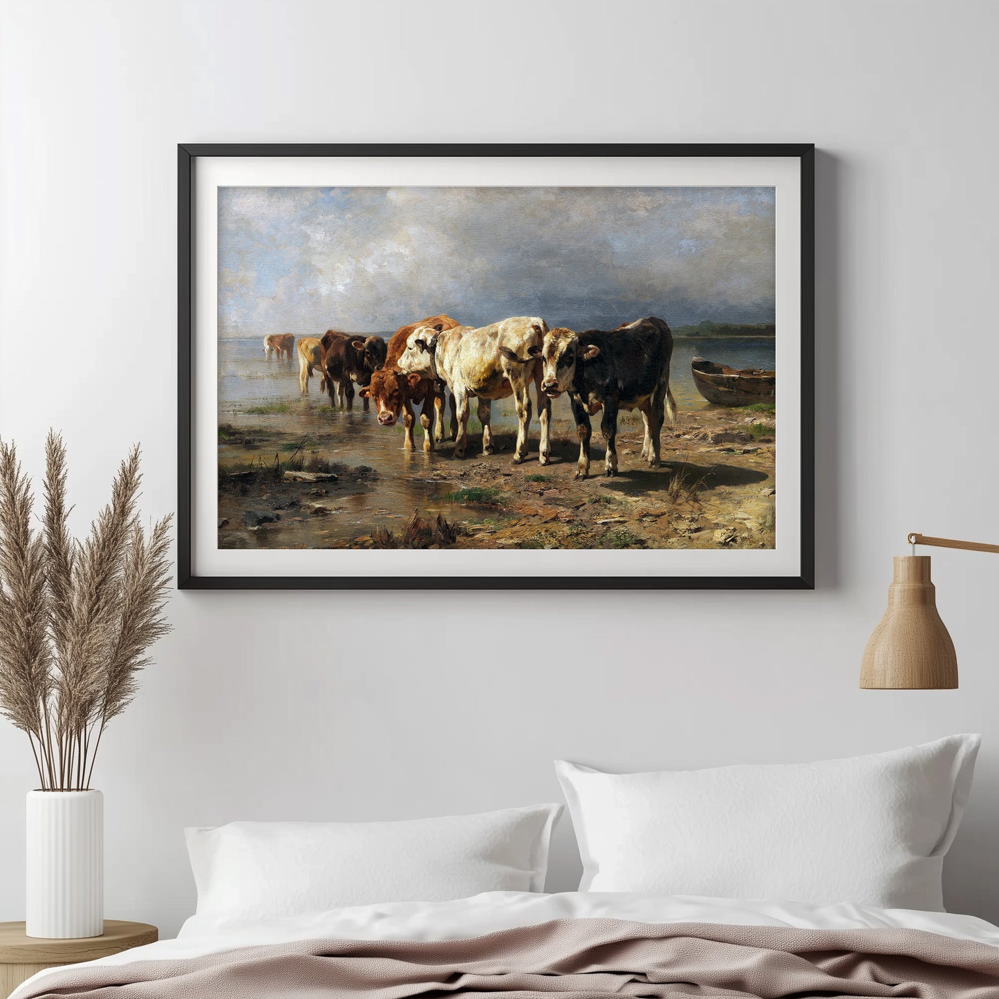 Cattle by the Shore