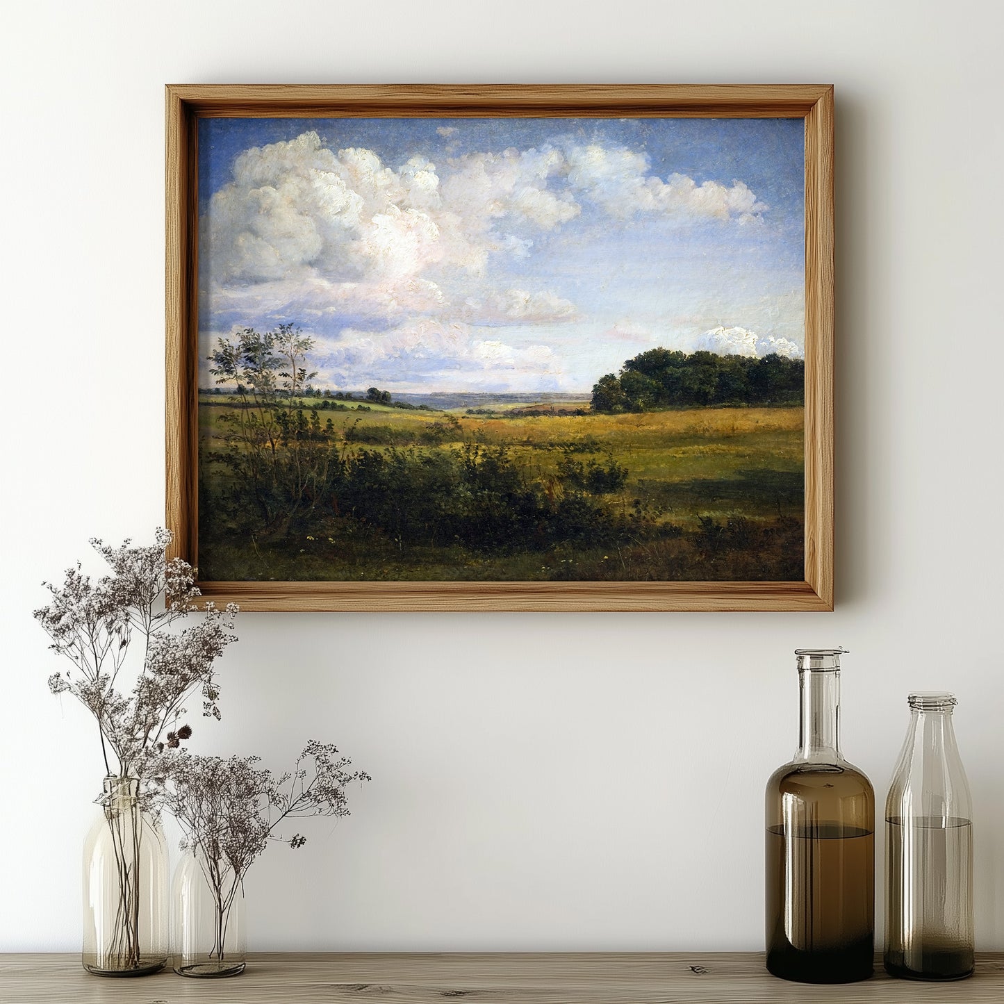 Cloudy Summer Meadow