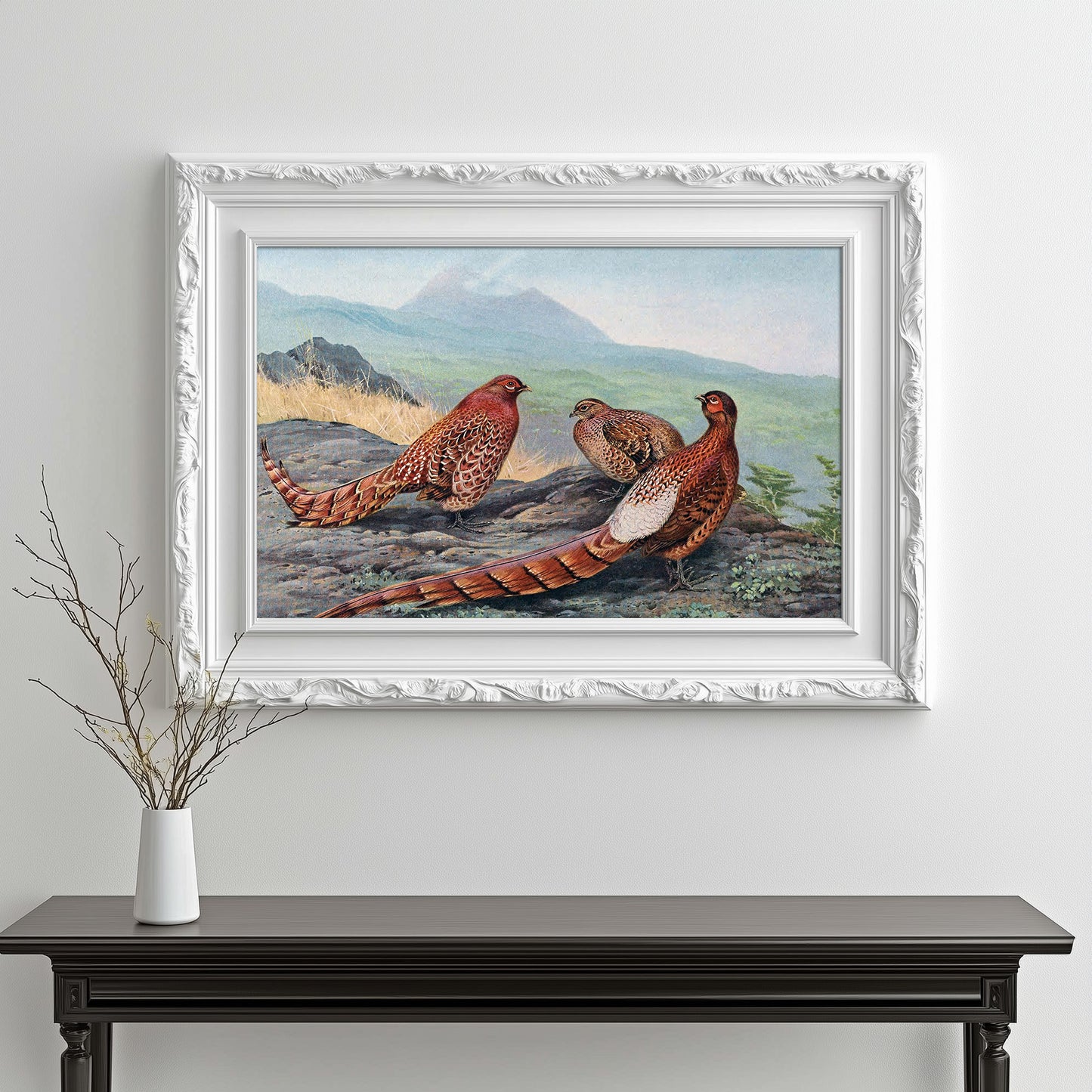 Majestic Pheasant Trio