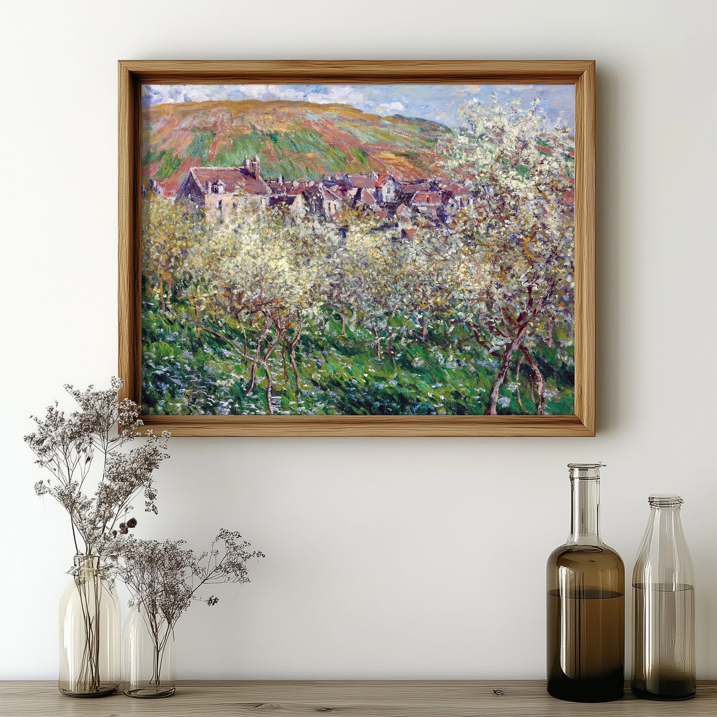 Springtime Village View