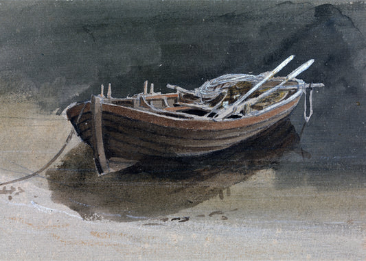 Solitary Rowboat Reverie