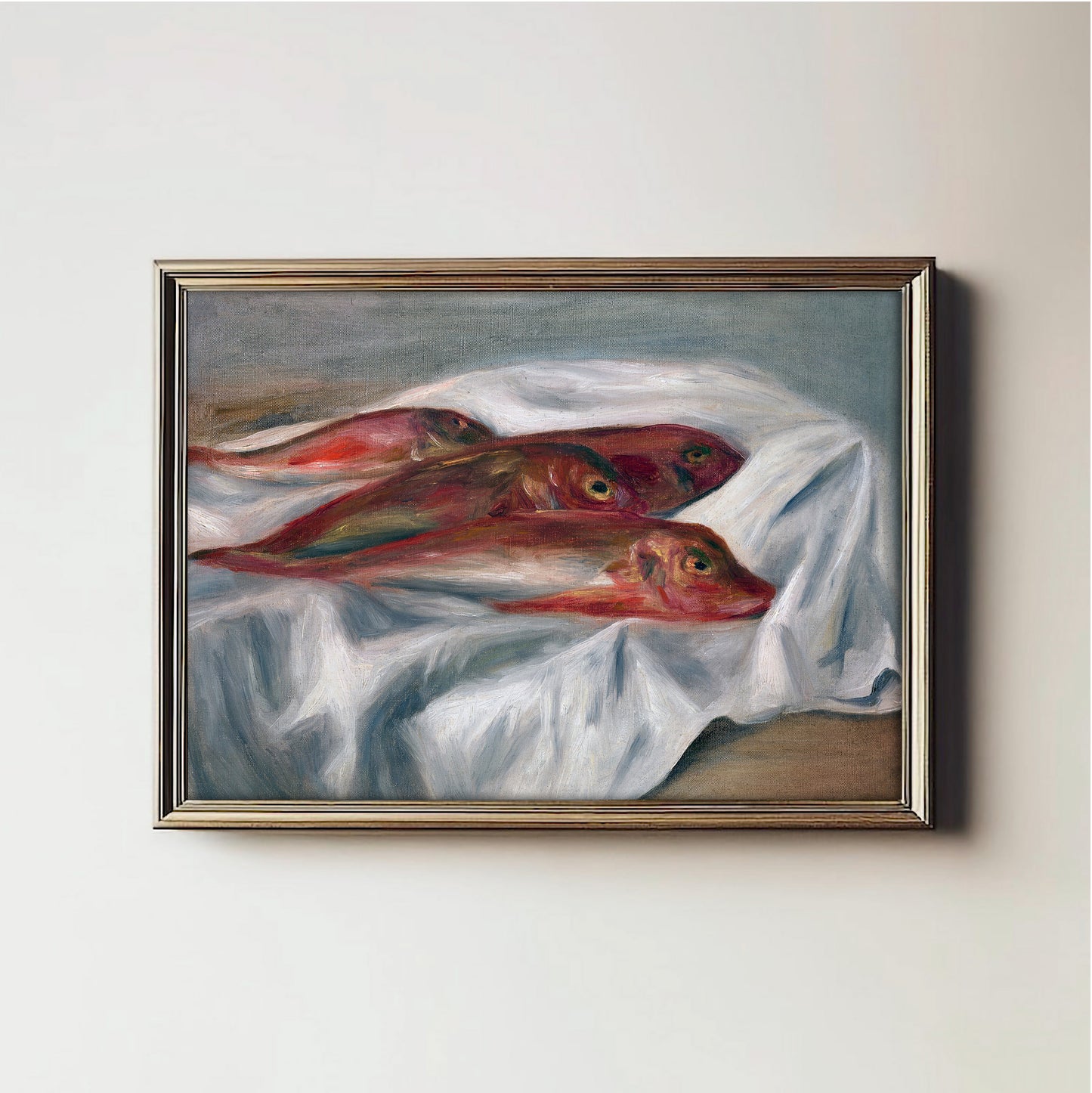 Resting Red Mullet