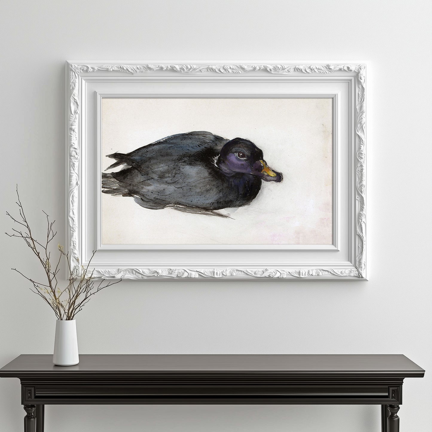 Mysterious Waterfowl Portrait