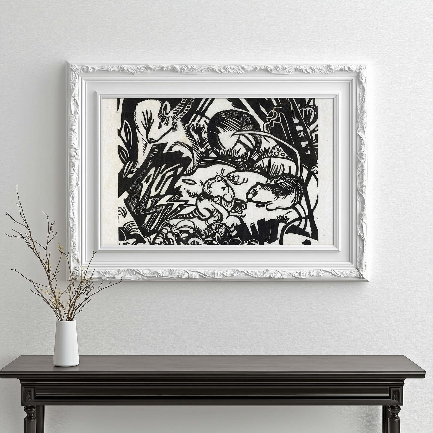 Monochrome Animal Harmony