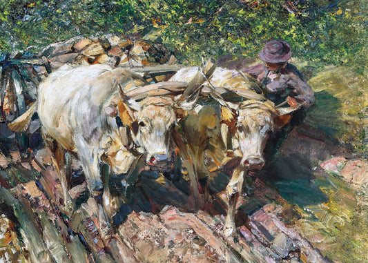 Rustic Oxen Journey