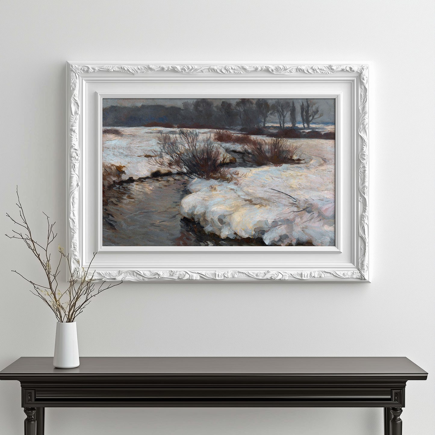 Winter's Quiet Stream
