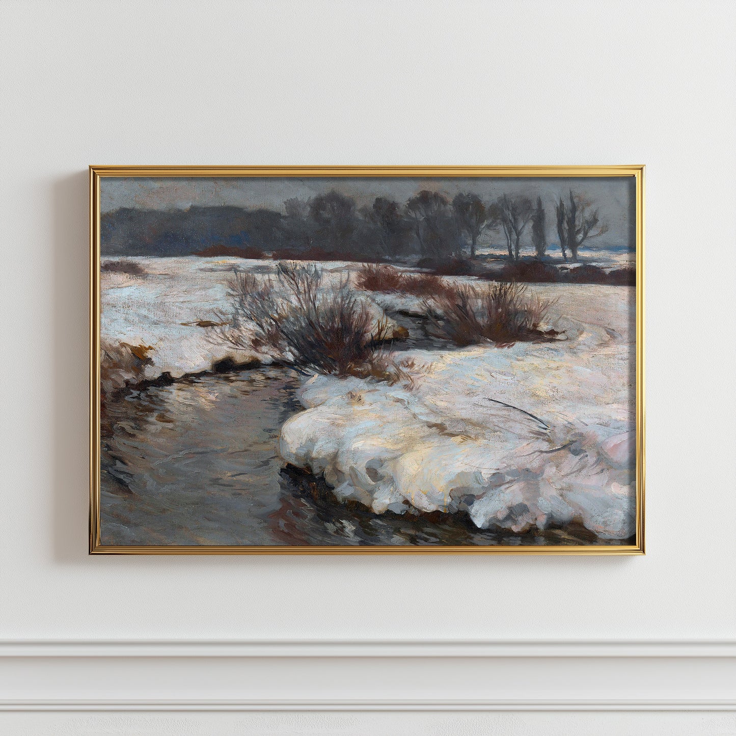 Winter's Quiet Stream