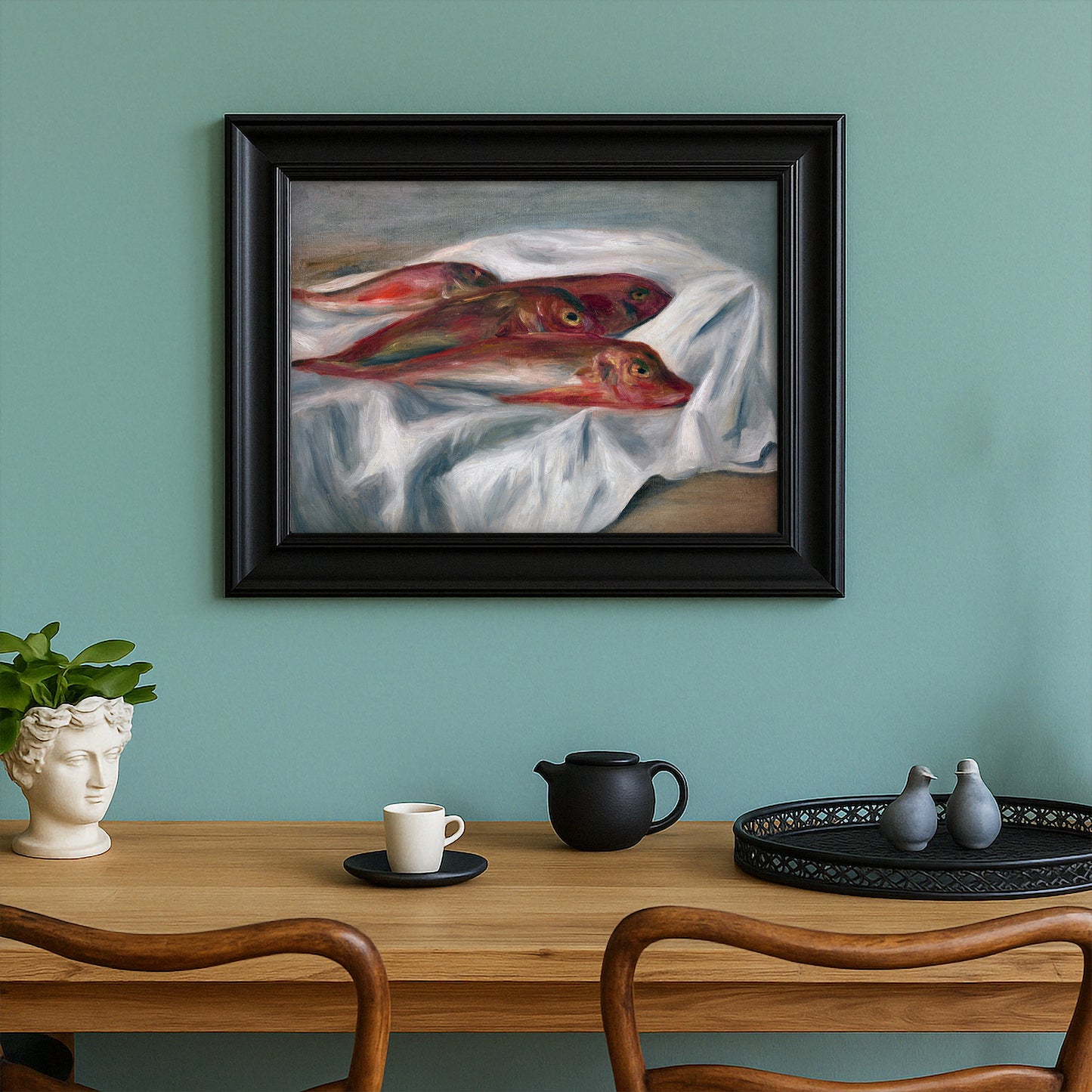 Resting Red Mullet