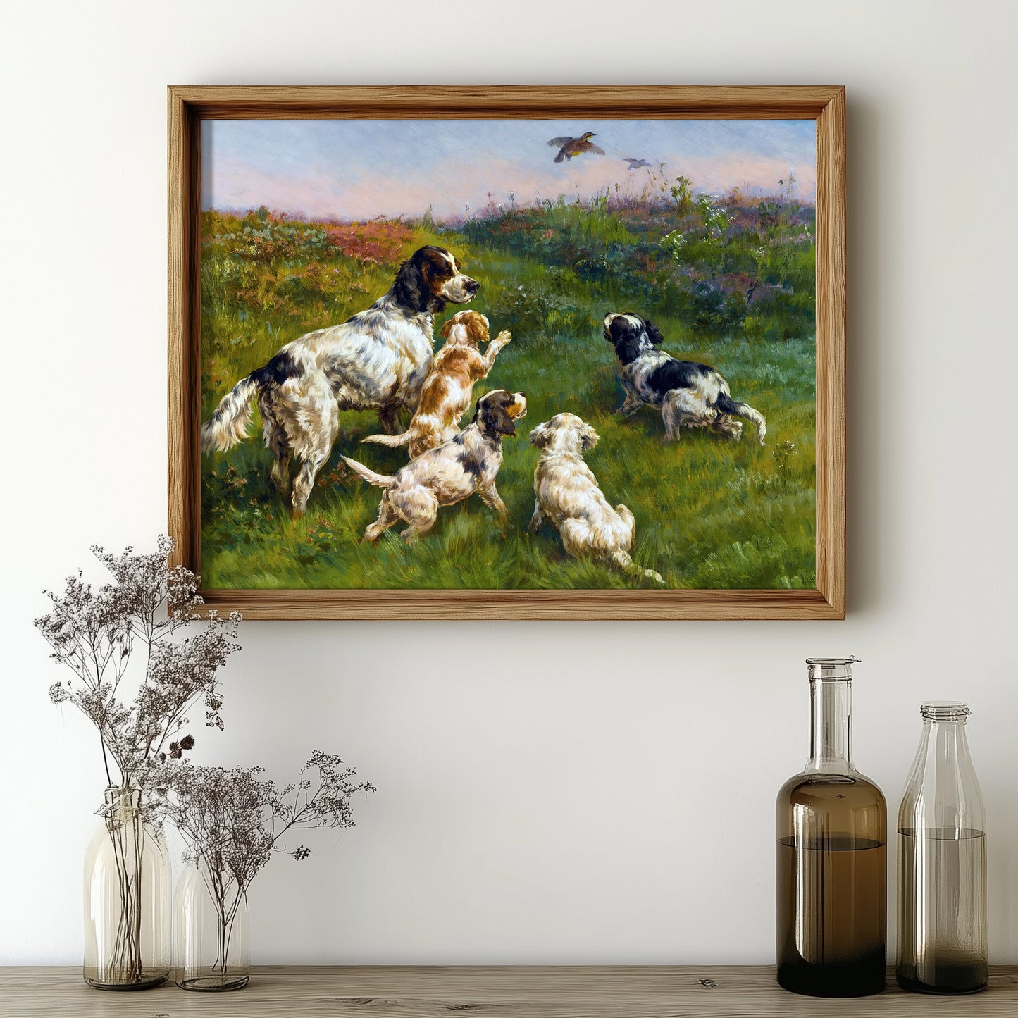 Field Playful Canines