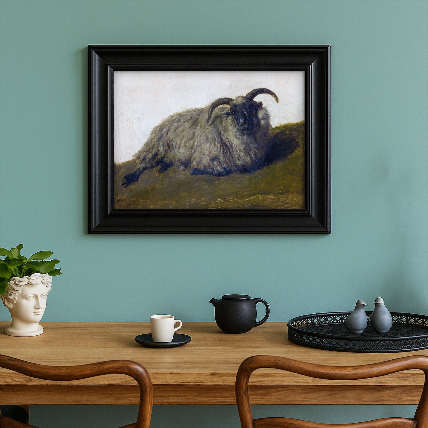 Resting Woolly Muse