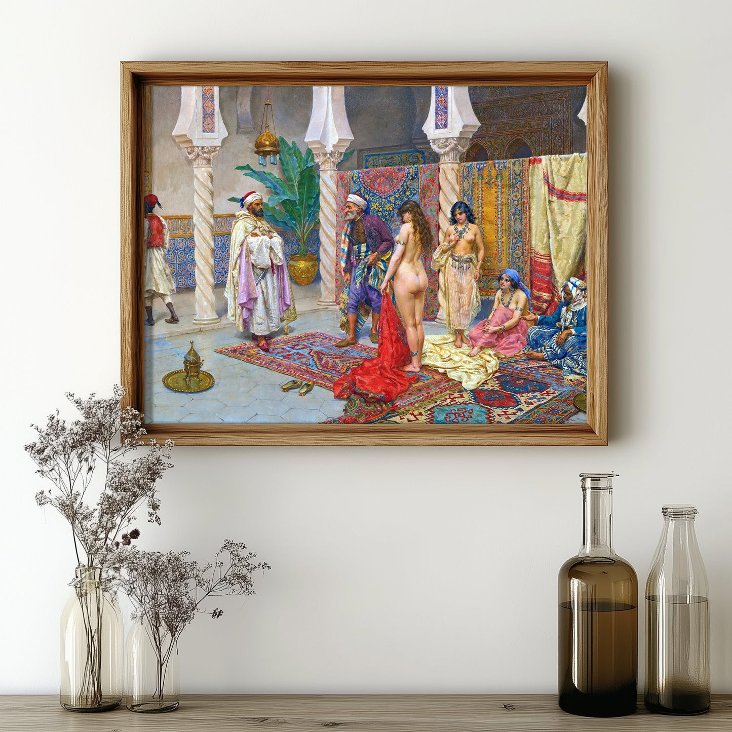 Oriental Bazaar Scene
