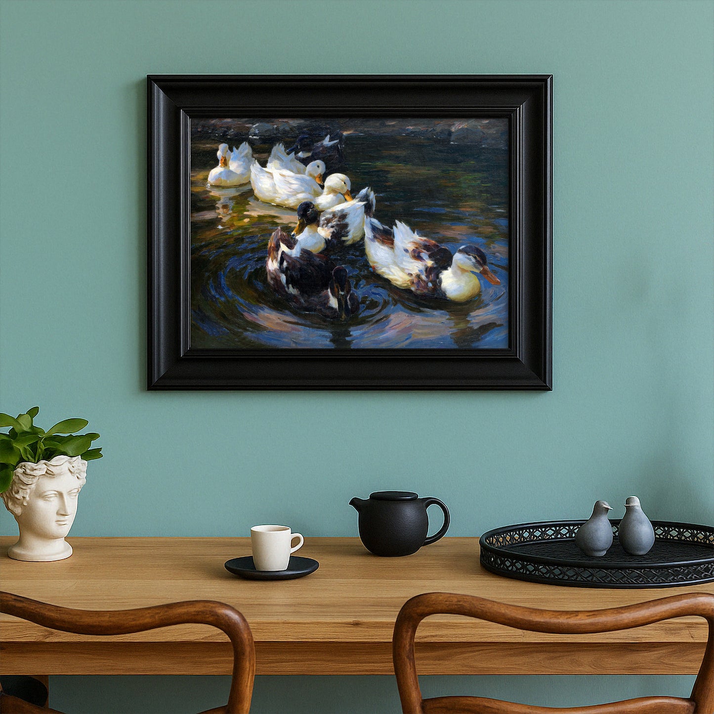 Serene Duck Gathering