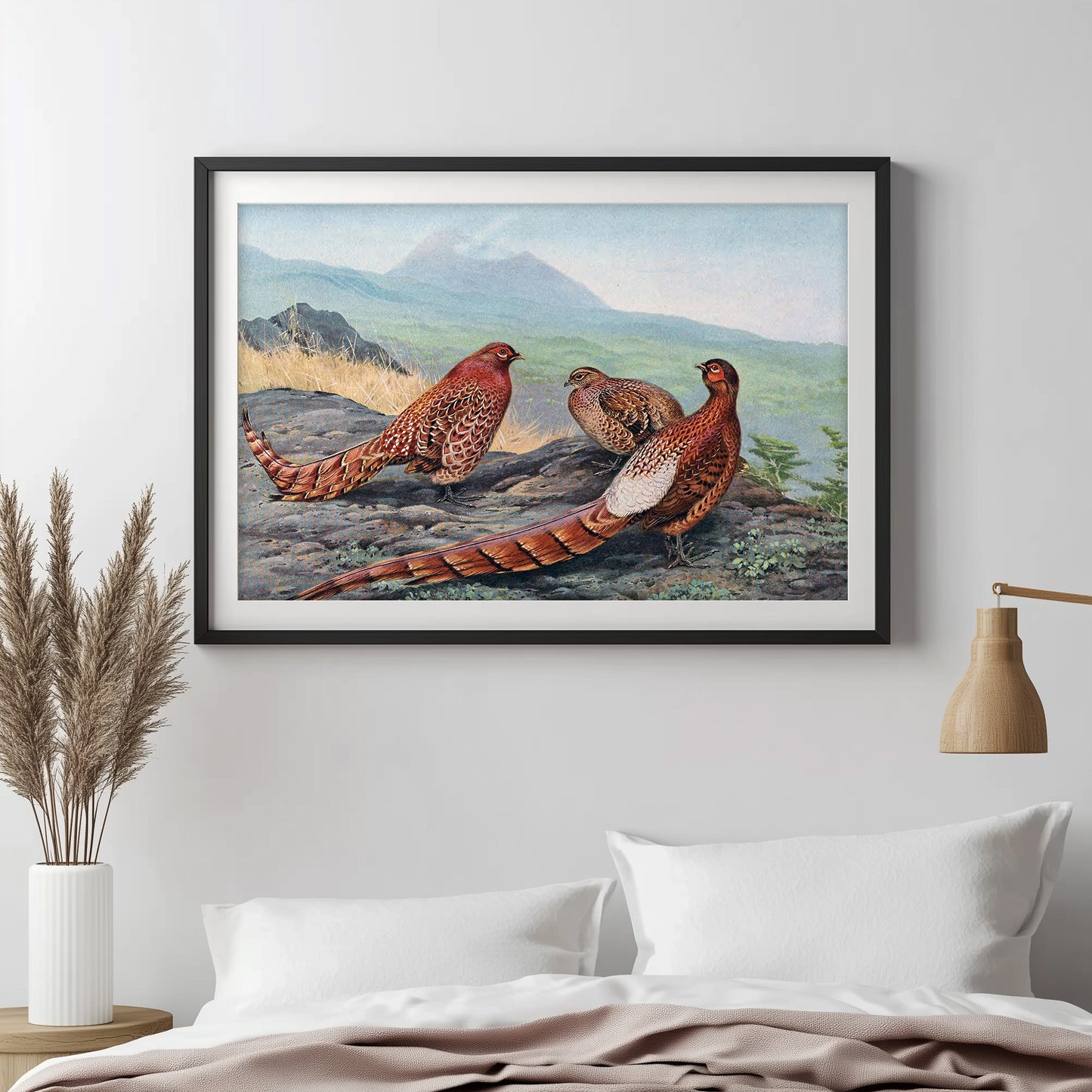 Majestic Pheasant Trio
