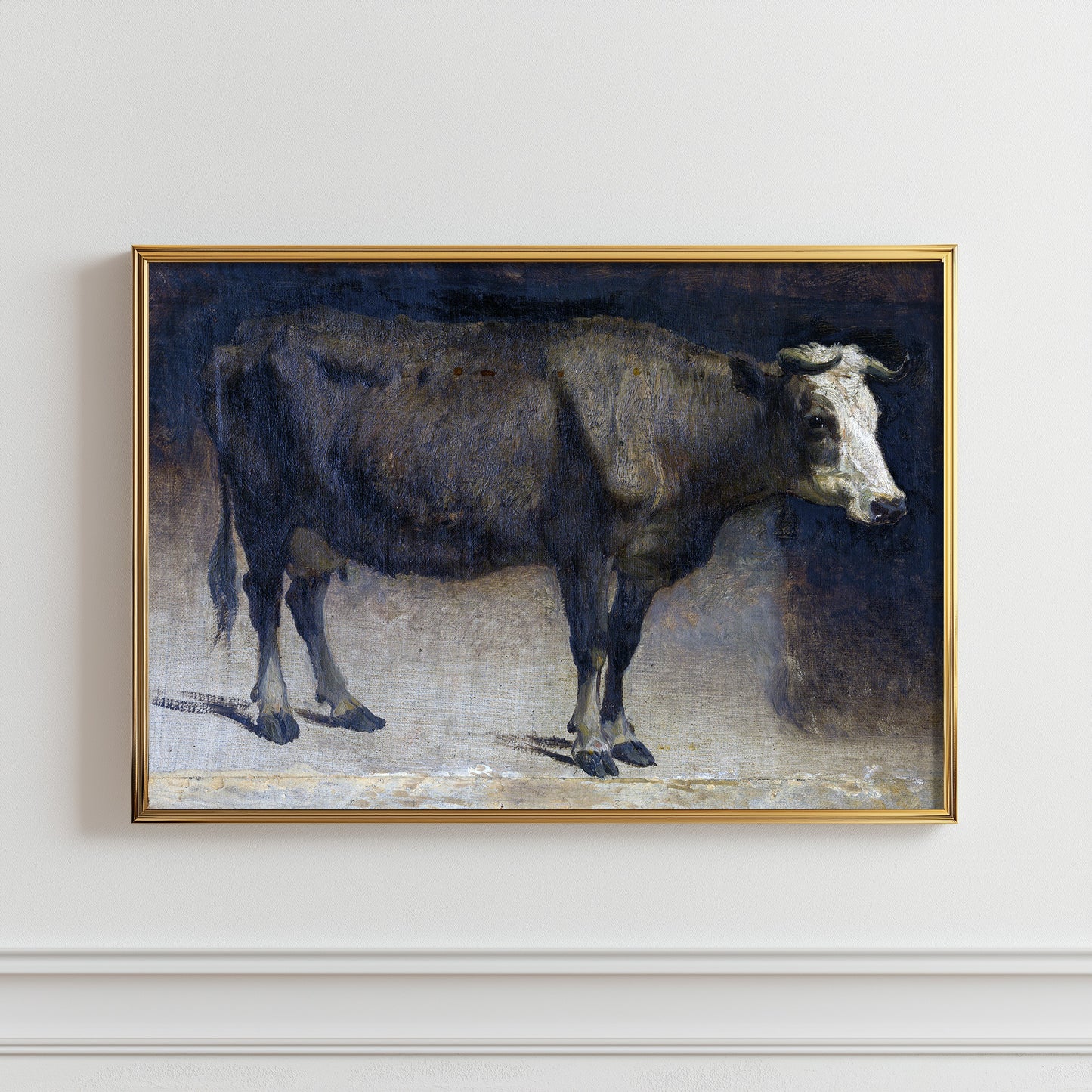 Stoic Bovine Portrait