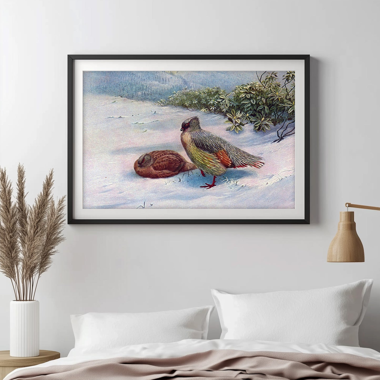 Winter Quail Serenity