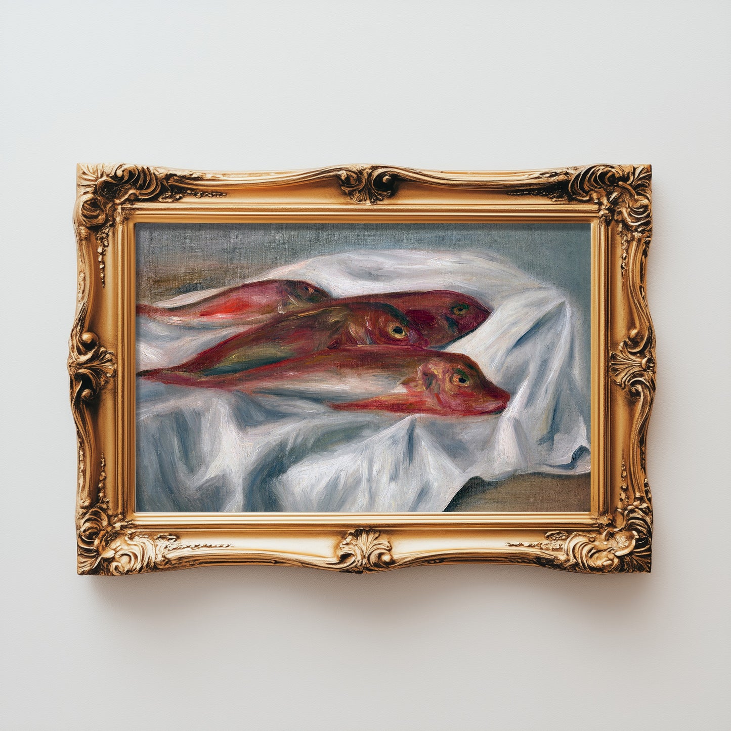 Resting Red Mullet