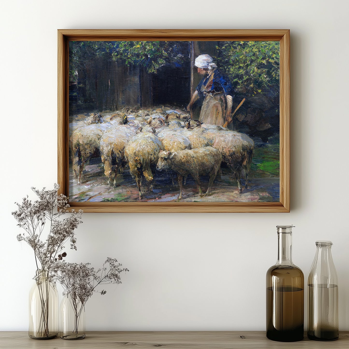 Rustic Shepherd's Flock