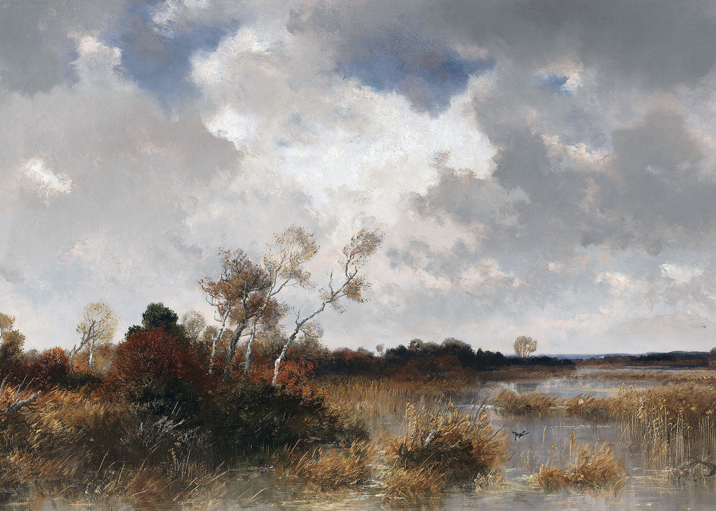 Autumn Marsh Serenity