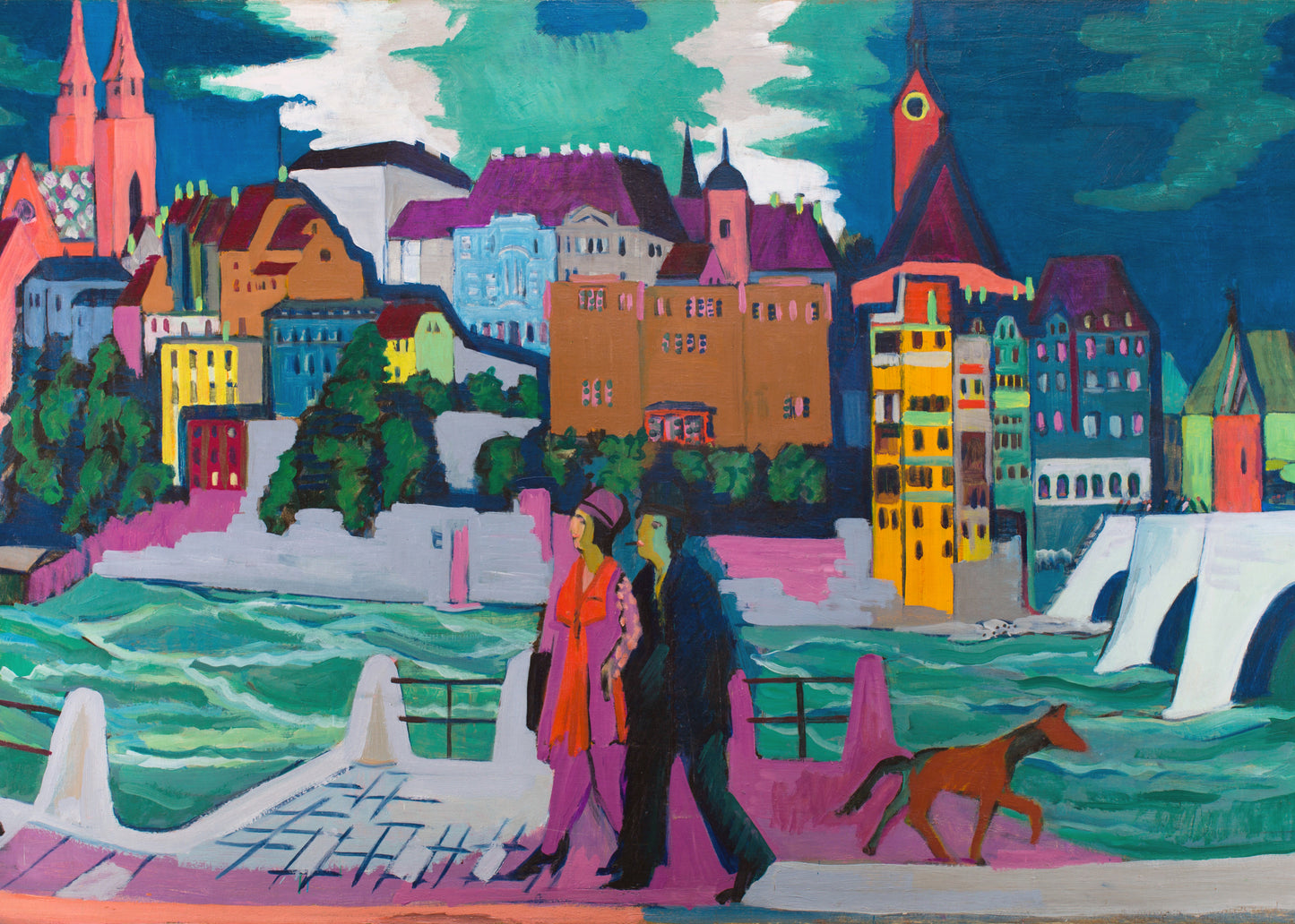 Vibrant City Stroll