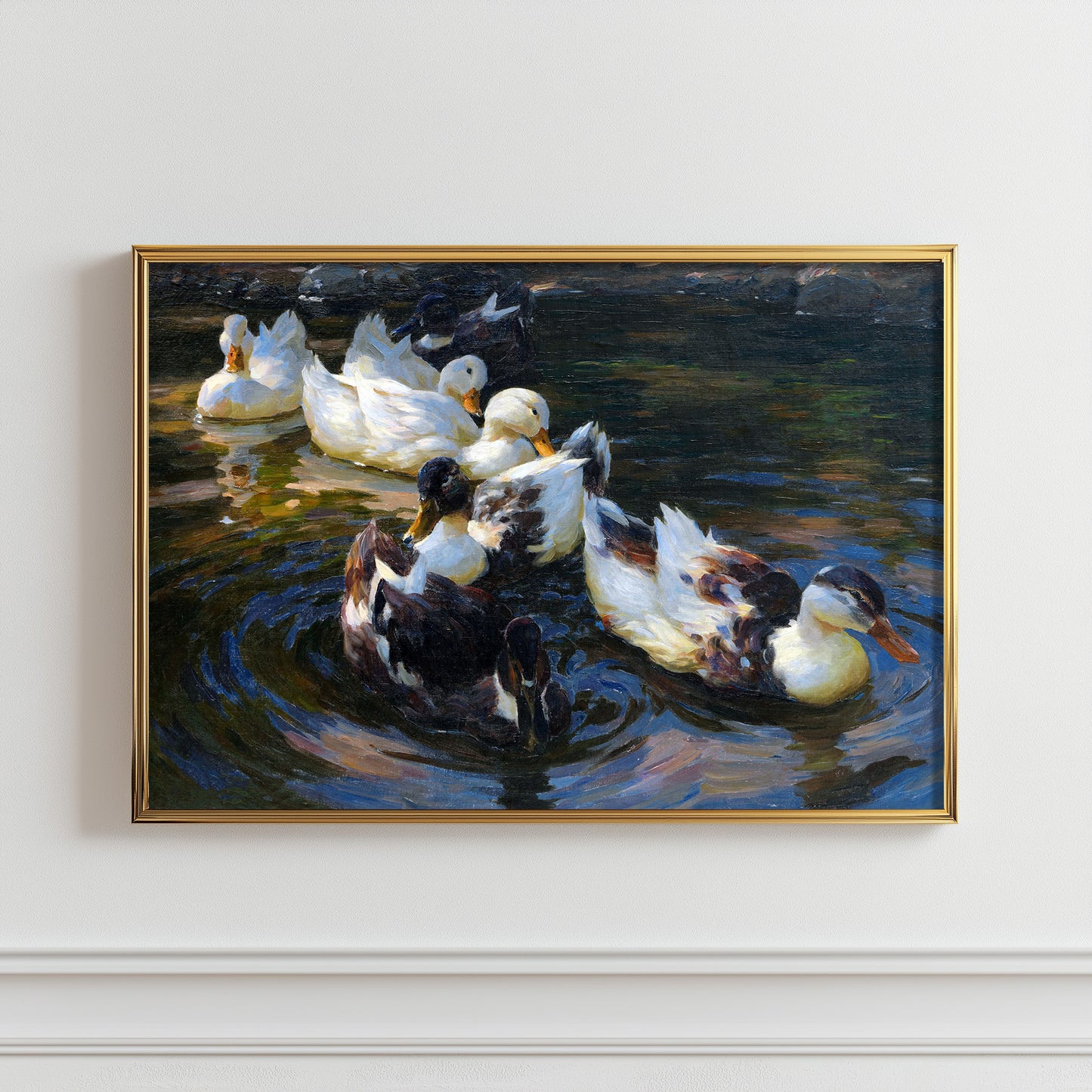 Serene Duck Gathering