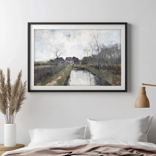 Tranquil Countryside Reflection