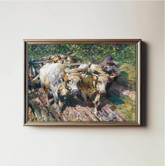 Rustic Oxen Journey