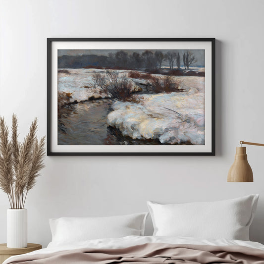 Winter's Quiet Stream