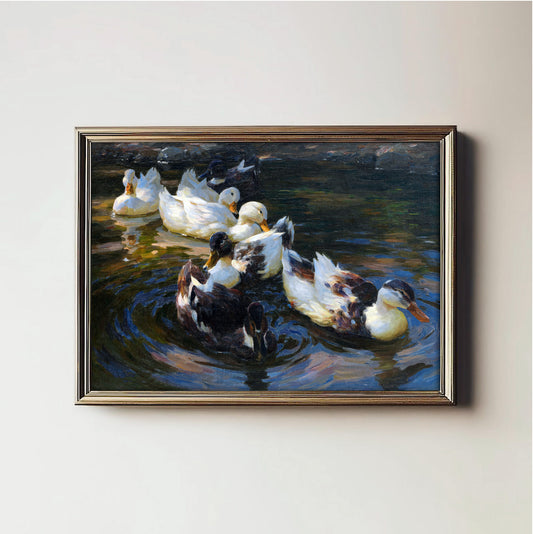Serene Duck Gathering