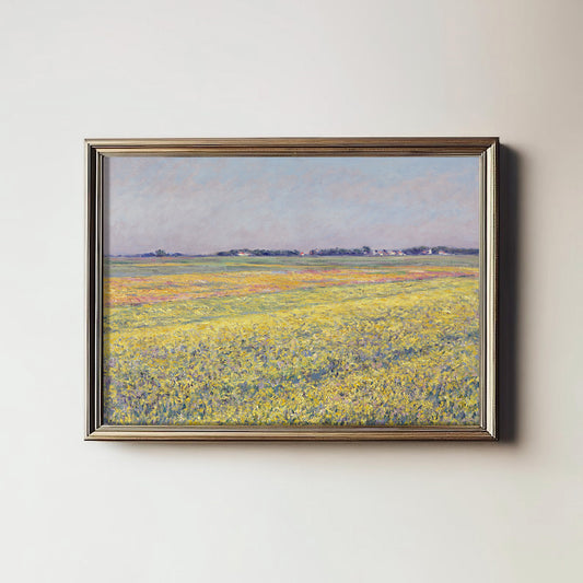 Sunlit Meadow Panorama