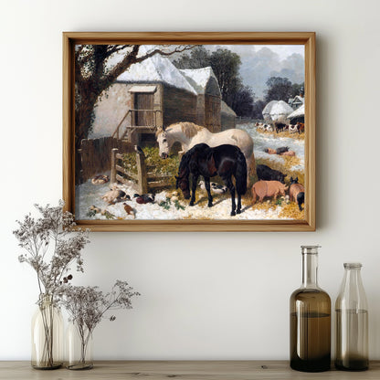 Winter Farmstead Harmony