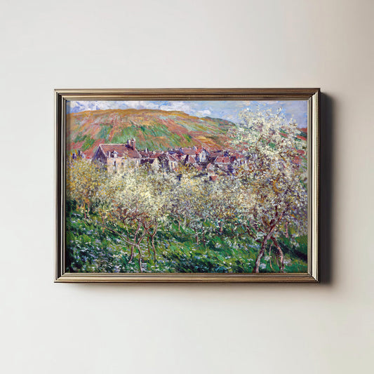 Springtime Village View