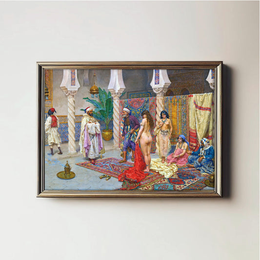 Oriental Bazaar Scene