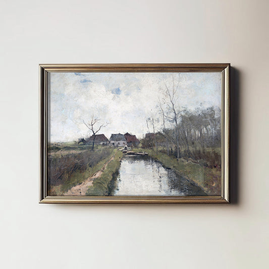 Tranquil Countryside Reflection