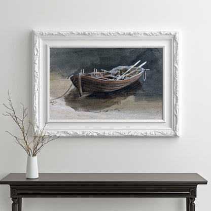Solitary Rowboat Reverie