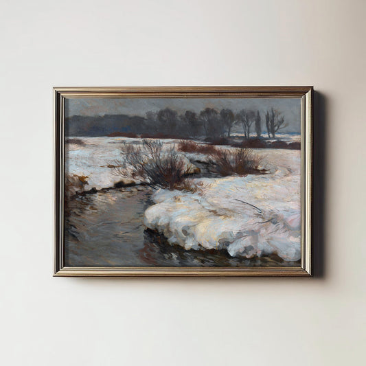 Winter's Quiet Stream